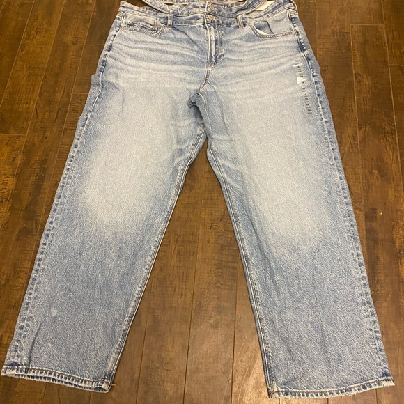 American Eagle Super High rise baggy Straight jeans - Picture 9 of 13